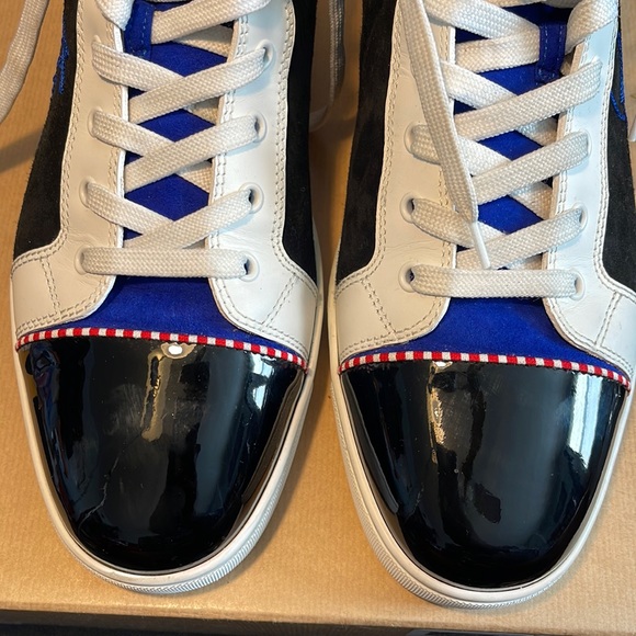 ✨HOST PICK✨ Men’s Navy Louis Flat High Tops - Picture 5 of 16